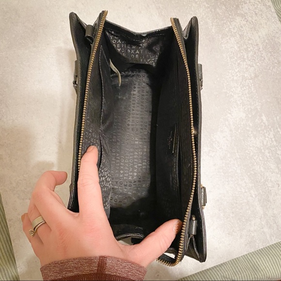 Kate Spade mulberry street Lise satchel Blk/brown - Picture 8 of 13